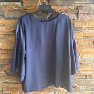 Catherine Malandrino Navy Blouse